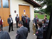 Rathaushockete in Trichtingen am 18.07.2009