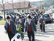 Totenehrung auf dem Friedhof