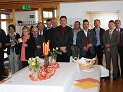 Stehempfang der Gemeinde